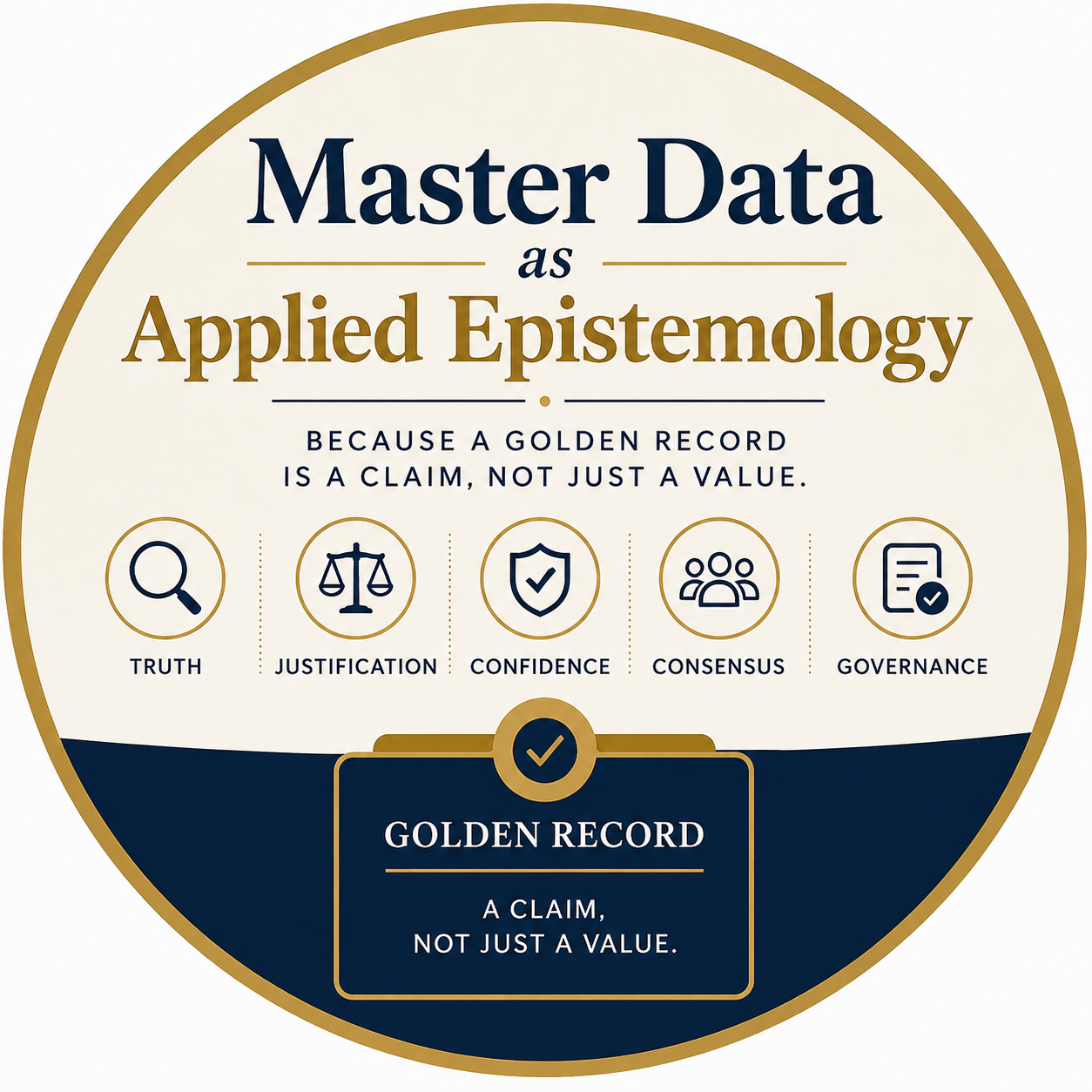 Master Data as Applied Epistemology