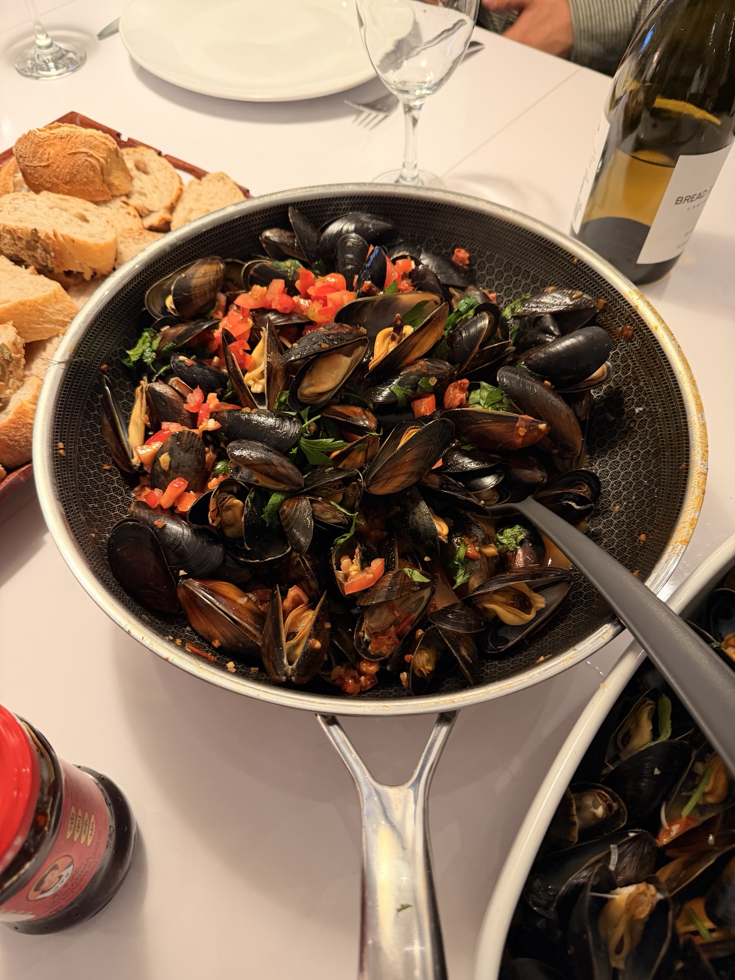 Mejillones con Chorizo